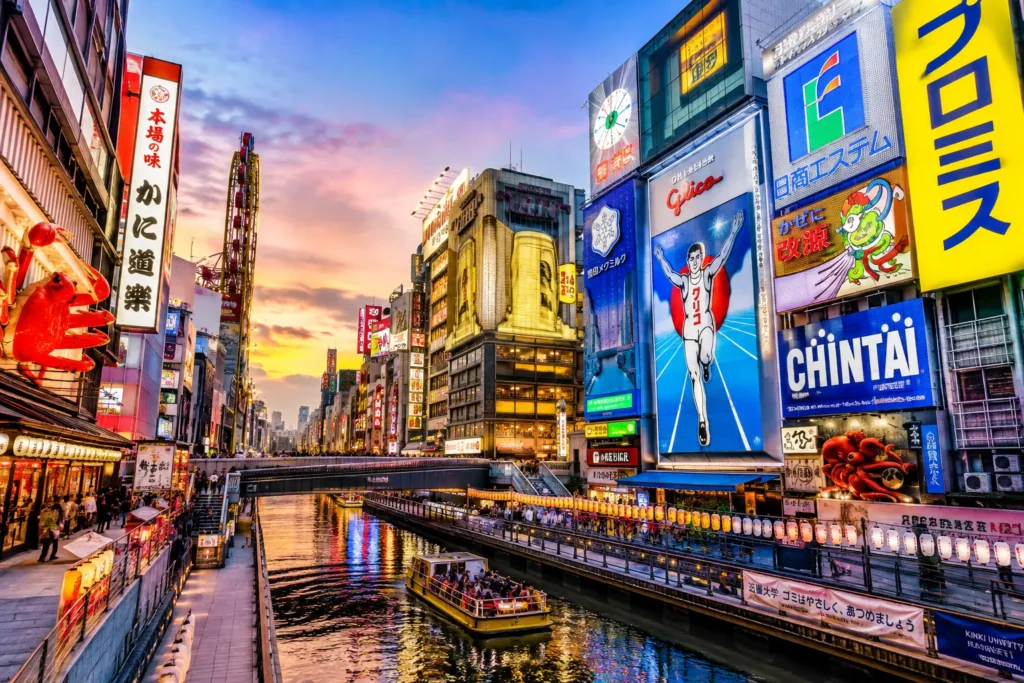 Osaka city sightseeing on a Sakura Voyages private full-day tour